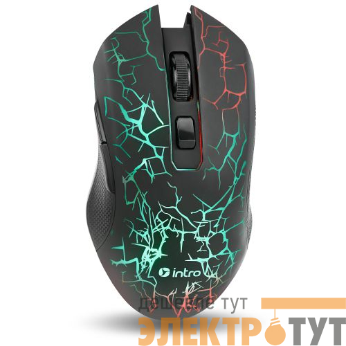 Мышь MW575 беспроводная игровая 800-1600dpi черн. Intro Б0056137