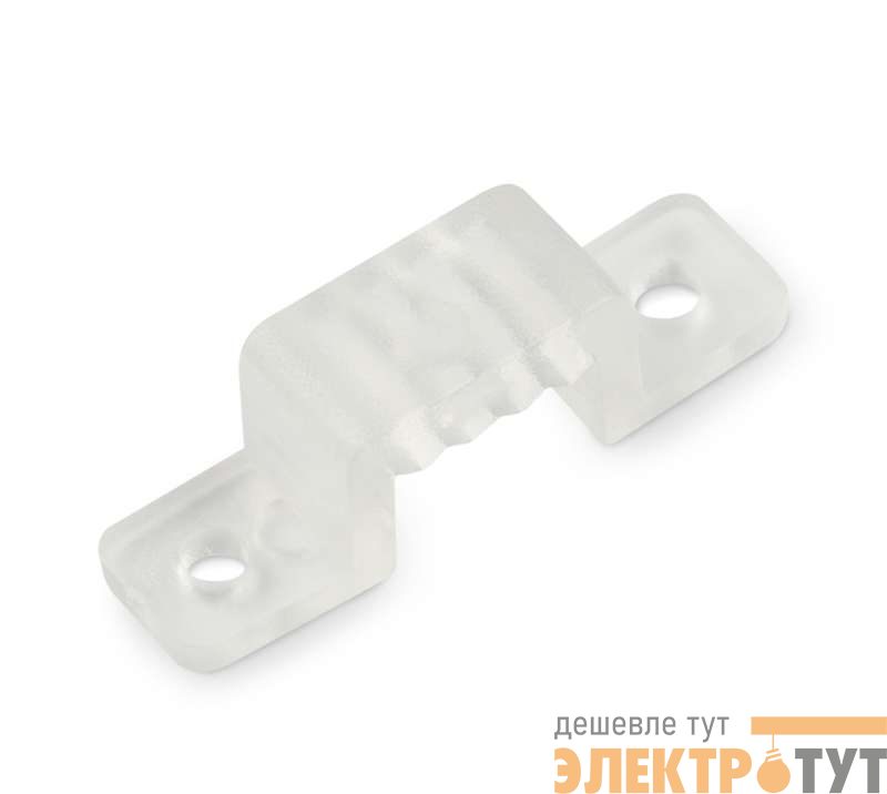 Крепление для светодиодной ленты UCC-K10 CLEAR 100 POLYBAG прозр. (уп.100шт) Uniel UL-00000866