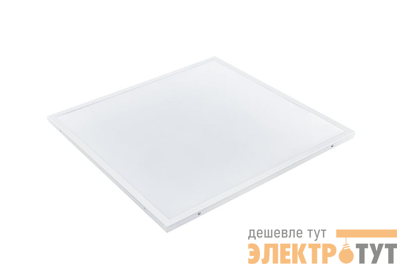 Светильник светодиодный ДВО 595х595х18 36Вт 4000К IP40 3700лм 176–264В опал TOKOV ELECTRIC TKE-DVO-SO-36-4K