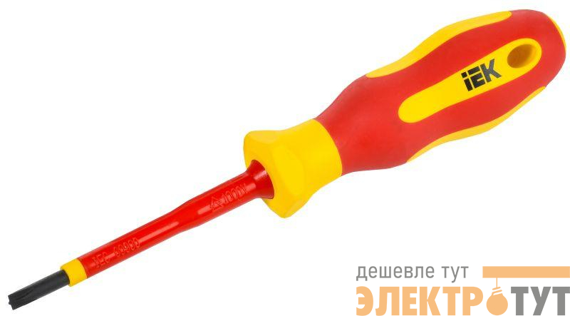 Отвертка диэлектрическая PH/SL1х80 Т2 ARMA2L 5 IEK A2L5-SC30-T2-HS-10-080