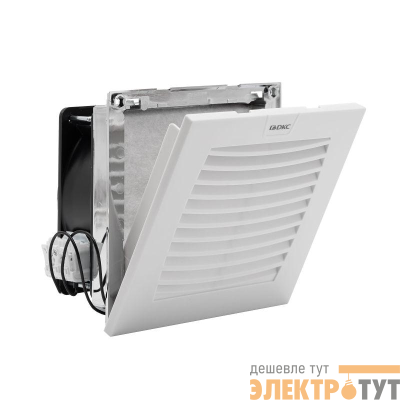 Вентилятор с фильтром ЭМС 100куб.м/ч 400В AC 152х152мм IP54 DKC R5MCV15380