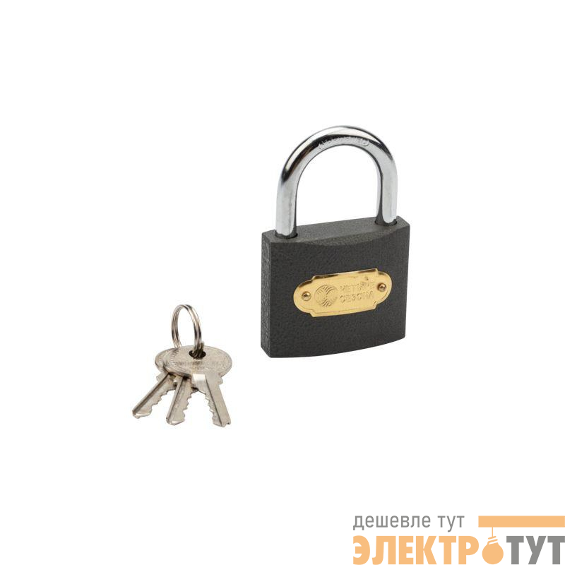 Замок навесной "Чугун" 50мм ЧЕТЫРЕ СЕЗОНА 79-0005