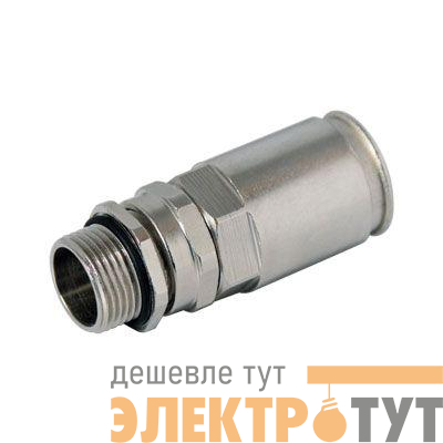Муфта труба-коробка d40мм с уплотнением кабеля IP68 М40х1.5 d20-27мм DKC 6111P40M402027