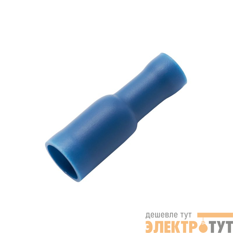 Наконечник цилиндрический "розетка" 1.5-2.5кв.мм отверст. d5 син. (уп.50шт) DKC 2B69P