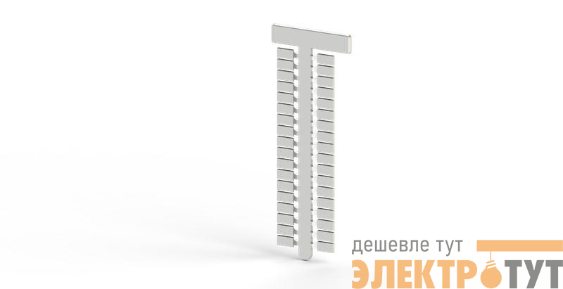 Маркировка DG10/6 без надписей 1 пластина - 36шт (уп.360шт) Klemsan 0.0.0.5.05320