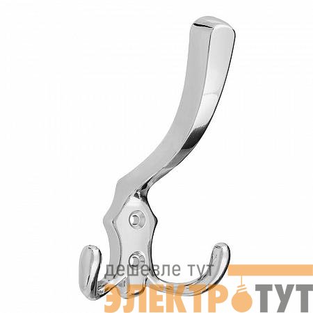 Крючок 2405 3-х рожковый хром (уп.1шт) Tech-Krep/Zitar 129913