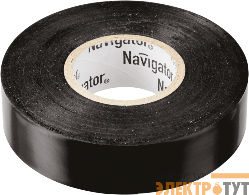Изолента ПВХ 15мм (рул.10м) черн. NIT-B15-10/BL Navigator 71229