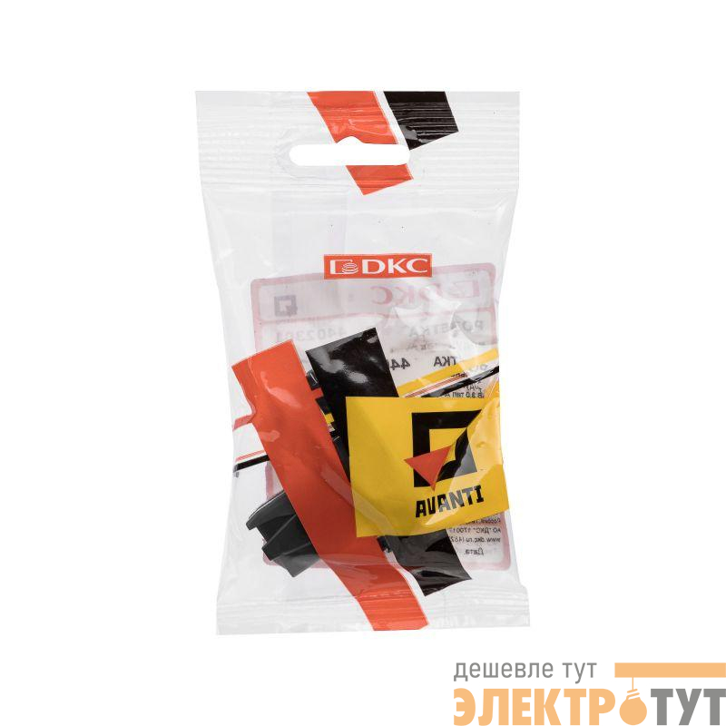 Розетка USB 3.0 1мод. Avanti "Черный квадрат" тип А-А модульная DKC 4402301