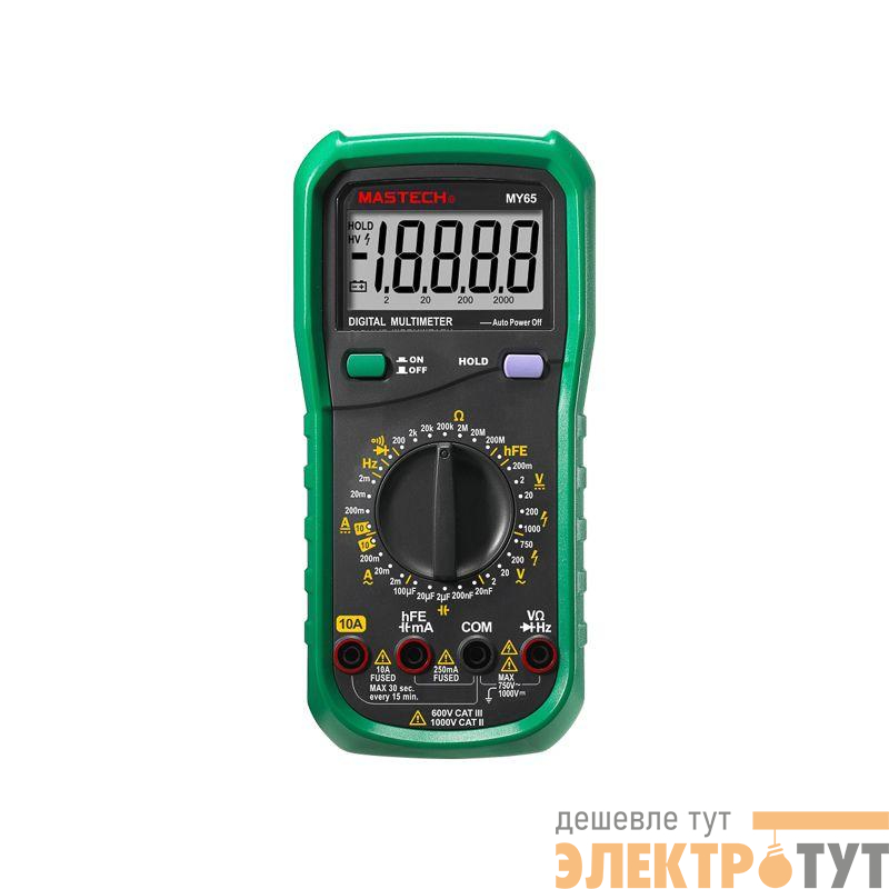 Мультиметр универсальный MY65N Mastech 13-2052