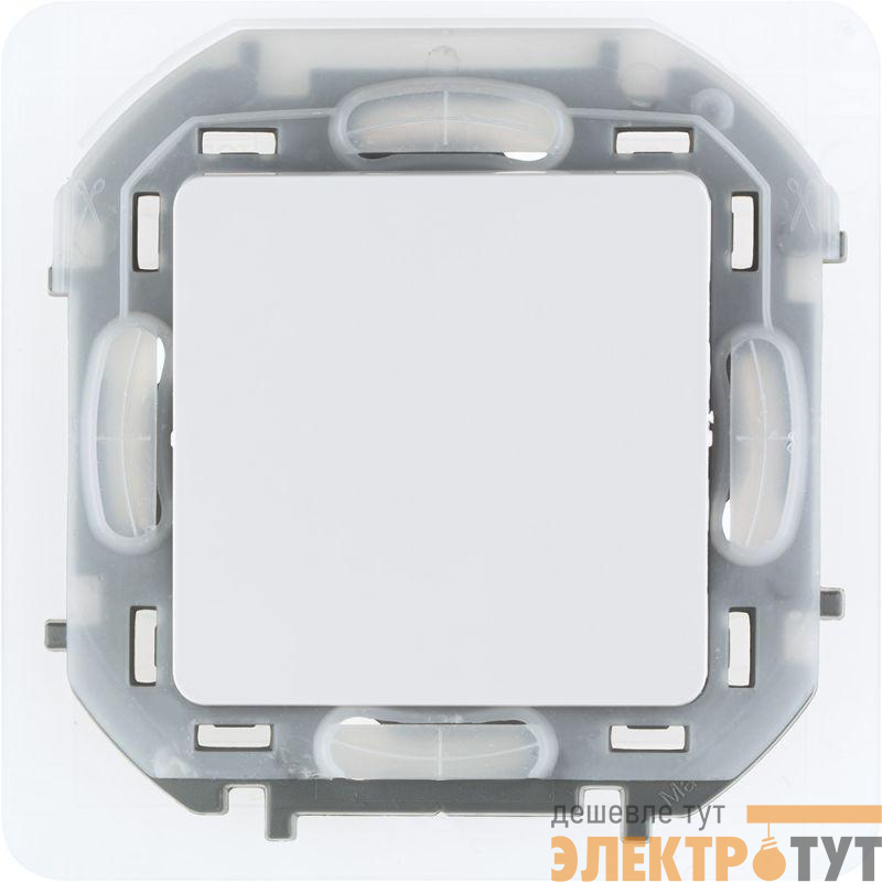 Переключатель 1-кл. Inspiria 10А IP44 250В 10AX механизм бел. Leg 673670