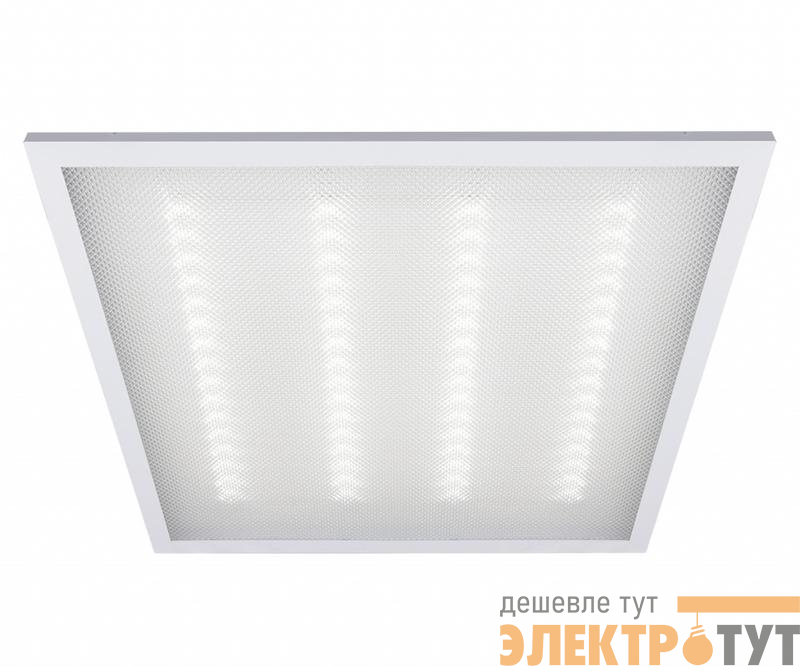 Светильник светодиодный PPL 595/U PRISMA 36Вт 6500К IP40 595х595х15мм JazzWay 5059412
