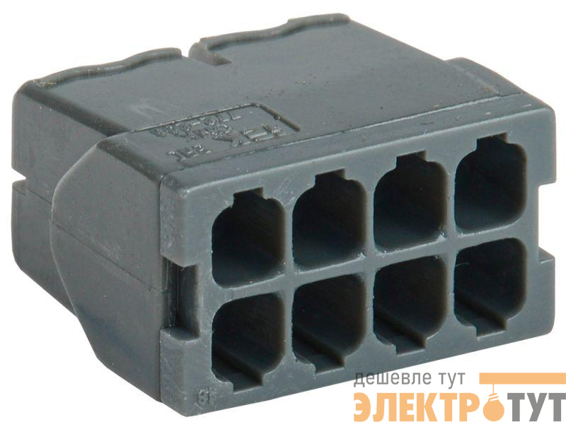 Клемма строительно-монтажная СМК 772-248 с пастой (уп.4шт) IEK UKZ31-248-004