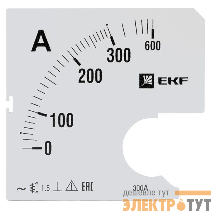 Шкала сменная для A961 300/5А-1.5 PROxima EKF s-a961-300