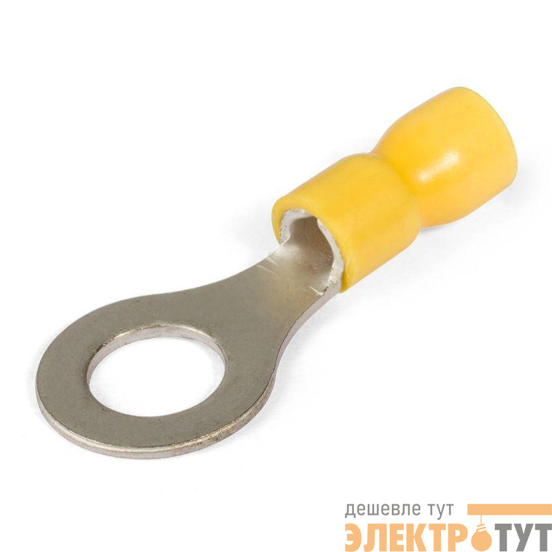 Наконечник кабельный кольцевой изолированный НКИ 6.0-8 EasyFix КВТ 90898