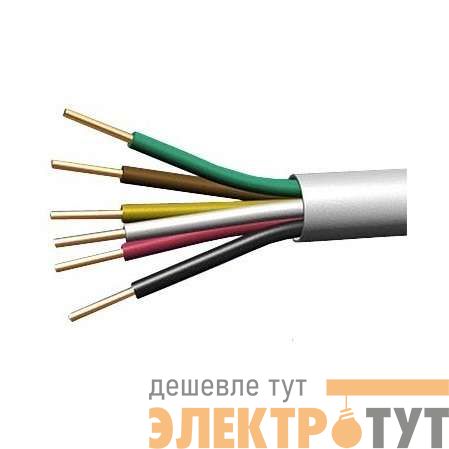 Кабель КСПВ 6х0.5 бухта (м) Rexant 01-4712 изображение