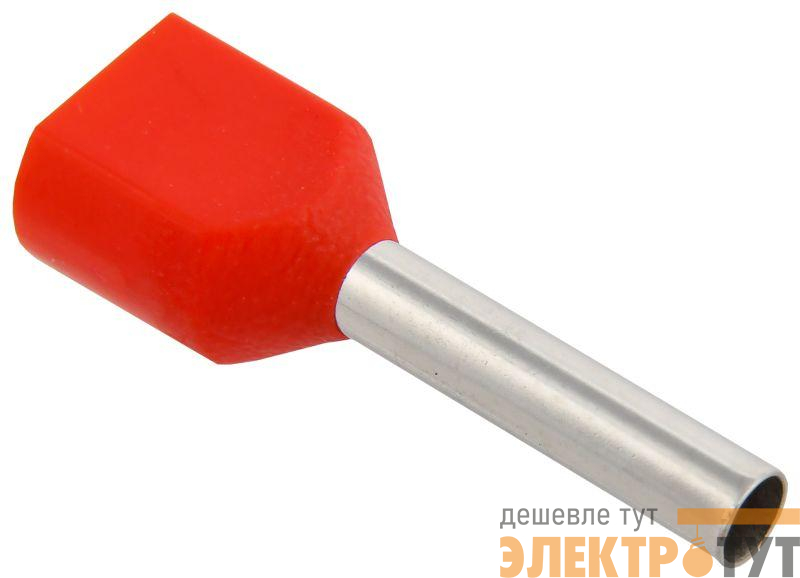 Наконечник НШВИ(2) 1.5-12 красн. (уп.100шт) IEK UTE10-D2-6-100