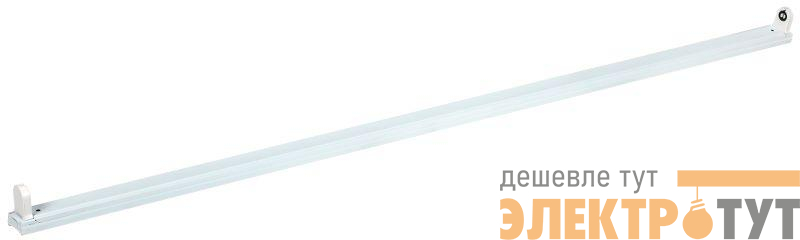 Светильник ДБО 1001 под LED лампу 1хТ8 1200мм IP20 линейный IEK LDBO0-1001-01-120-K01