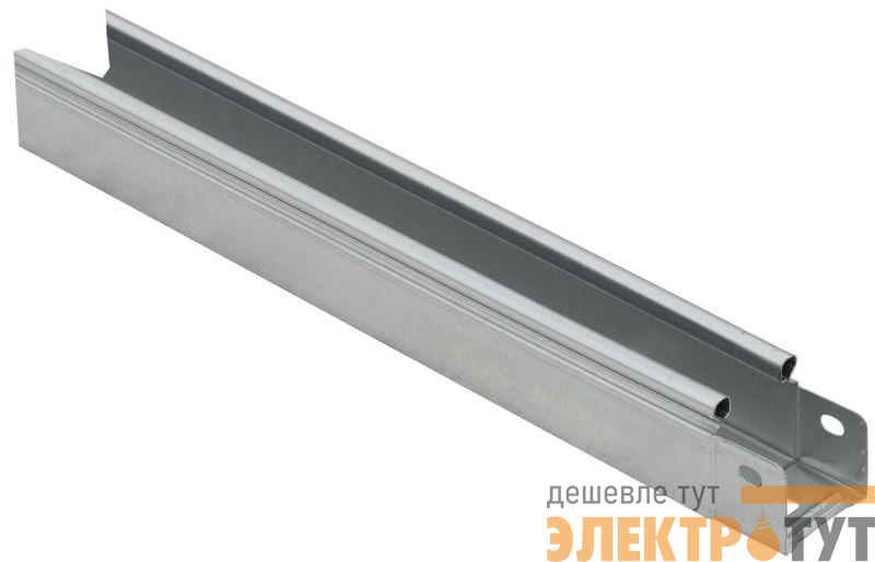 Лоток листовой неперфорир. 50х50 L3000 сталь 1.2мм IEK CLN10-050-050-120-3