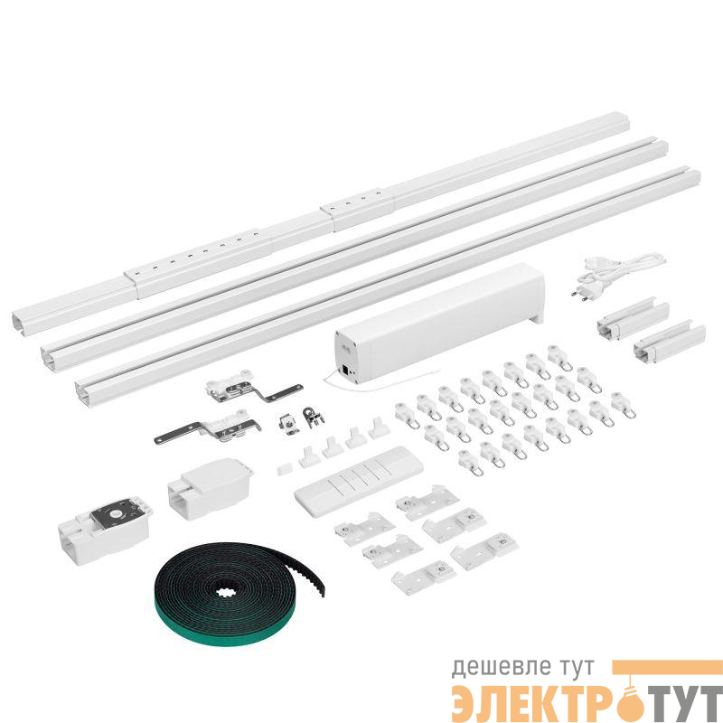 Карниз для штор с электроприводом CNK-M1-TY-RF-3M IP20 металл (комплект) Arlight 048756