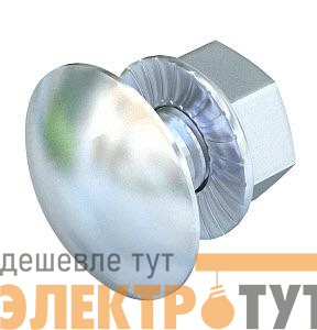 Комплект креплений M6х12 FRSB 6х12 F (болт с плоской головкой + комб. гайка) OBO 6406122