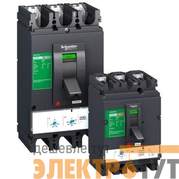 Выключатель автоматический 3п 100А 50кА EasyPact CVS100N TM100D 3P3D SchE LV510477