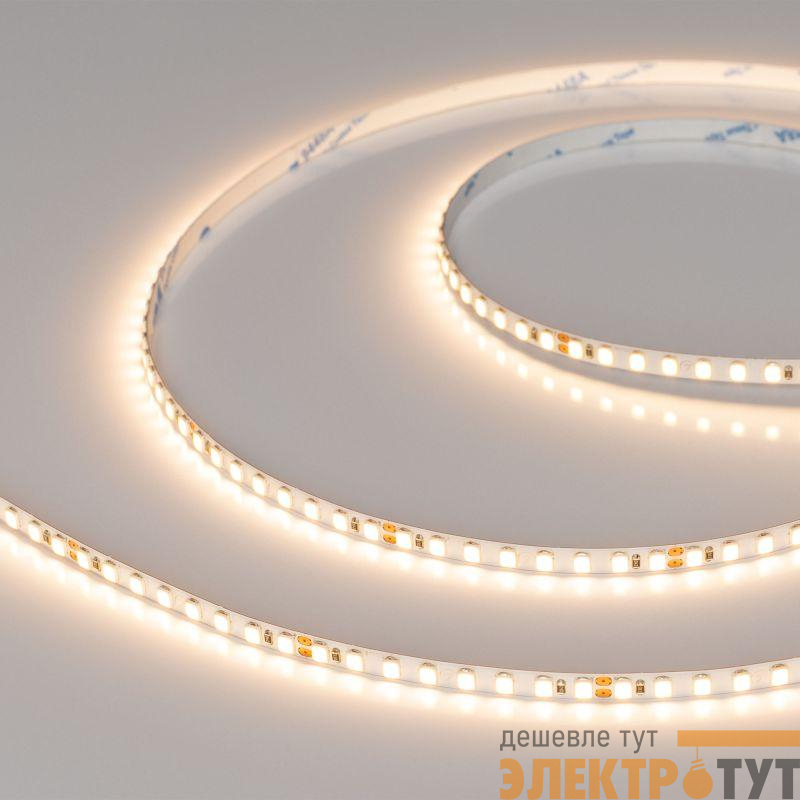 Лента светодиодная RT-A160-5mm 24V Warm 2700К 15Вт/м IP20 2835 открыт. (уп.5м) Arlight 037814