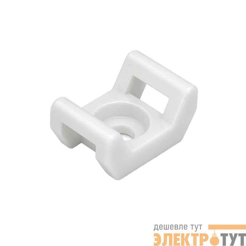Основание для хомутов 22х14 под винт M5 бел. (уп.100шт) DKC 25496SR