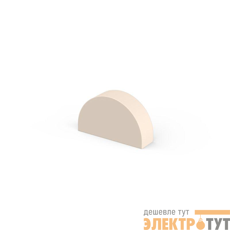 Заглушка для кабель-канала MultiSet 20х12 крем. SE IMT20125BE