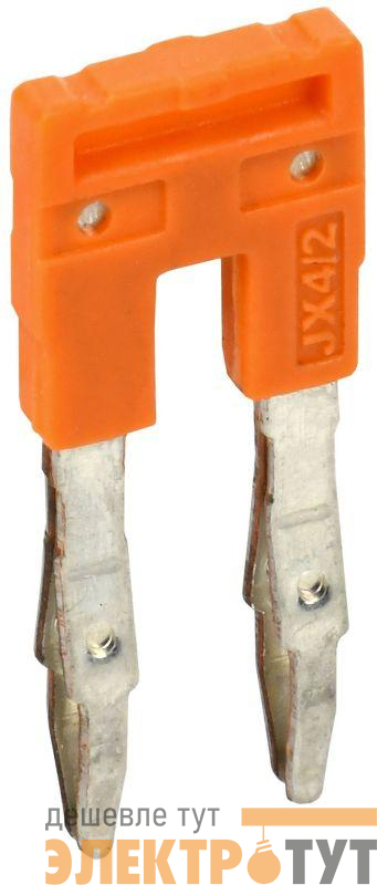 Перемычка гребенчатая для CP 4кв.мм 2PIN IEK YCT20-00-K03-004-EC-2P