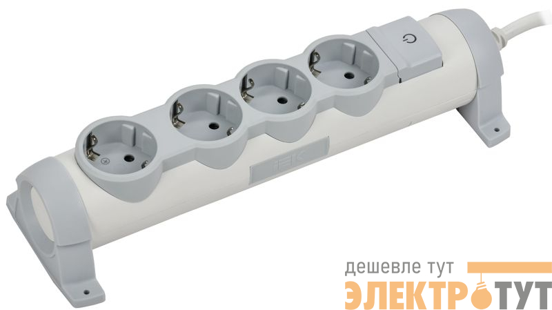 Удлинитель 4х1.5м с заземл. 16А IP20 Комфорт 4х2P+E IEK 694626