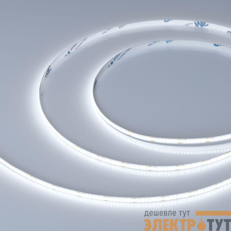 Лента светодиодная COB-X400-5mm 24V White 6000К 7.2Вт/м IP20 CSP (уп.5м) Arlight 041695