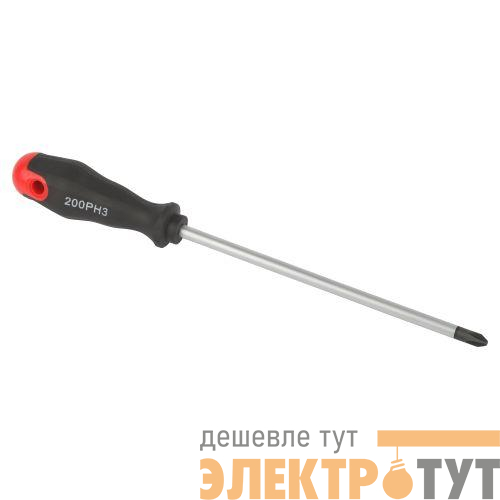 Отвертка PH 3х200мм крестовая двухкомпонентн. рукоятка ЭРА Б0055848