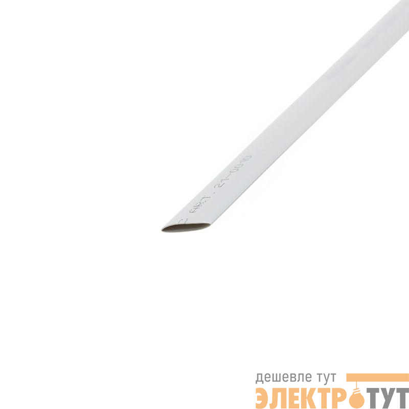 Трубка термоусадочная ТУТ нг 10.0/5.0 сер. 1м (уп.50шт) Rexant 21-0010