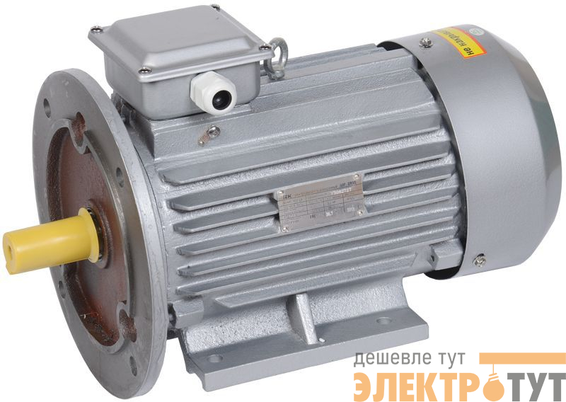 Электродвигатель АИР DRIVE 3ф 100S4 220/380В 3кВт 1500об/мин 2081 IEK DRV100-S4-003-0-1520