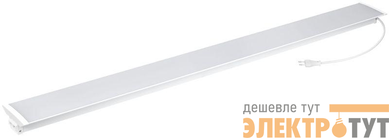 Светильник светодиодный линейный 1201 36Вт 4000К 1200х107х52мм IEK LDCK-0-1201-36-4000-K01