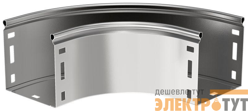 Угол для лотка плавн. 90град. тип Г01 ESCA 80х150мм IEK CPG01-0-90-080-150
