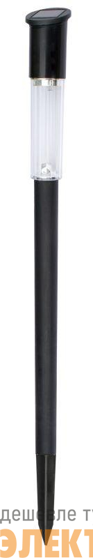 Светильник садовый Старт холодный белый высота 70см 1LED на солнечной батарее Эра Б0062365
