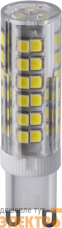 Лампа светодиодная 71 268 NLL-P-G9-6-230-3K 6Вт капсульная 3000К тепл. бел. G9 480лм 220-240В Navigator 71268