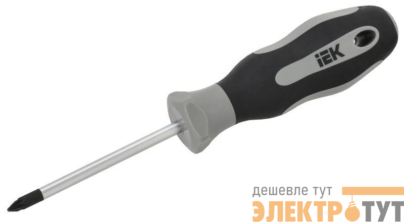 Отвертка PZ1х75 Т2 ARMA2L 5 IEK A2L5-SC10-T2-PZ-10-075