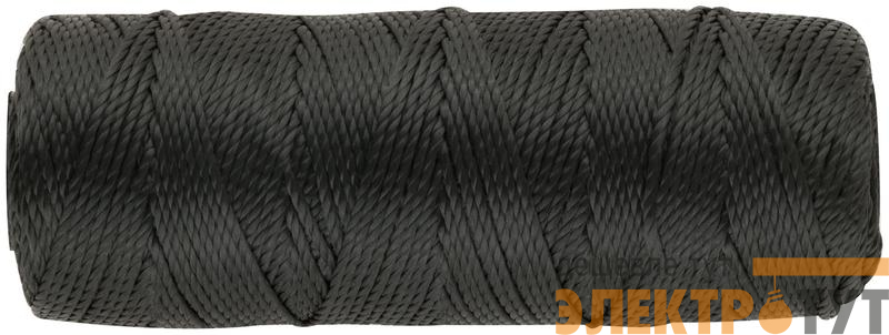 Нить крученая на катушке 1.1ммх100м 680 текс р/н=35кгс черн. FIT 68323