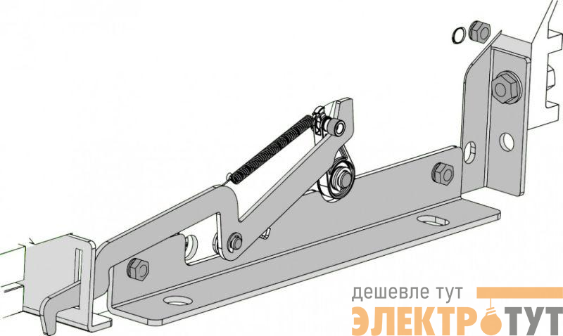 Блокировка дверцы ВА-752 DEKraft 27255DEK