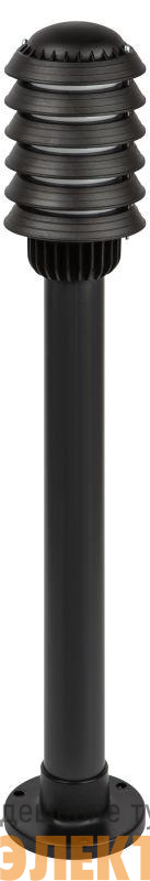 Светильник садово-парковый НТУ 01-60-015 Поллар IP54 E27 max60Вт h850мм напольный черн. ЭРА Б0057488