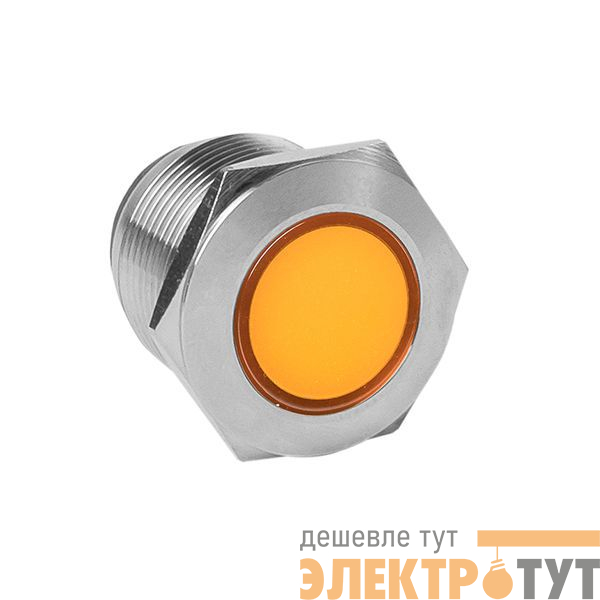 Лампа сигнальная S-Pro67 19мм оранж. 230В EKF s-pro67-331