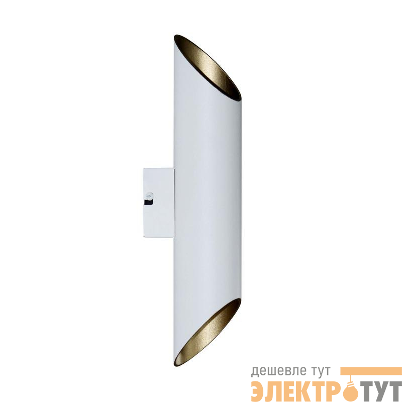 Светильник "Соната" 511 НББ 01-2х25-101 G9 [ИМ] настен. бел./зол. Элетех 1005405296