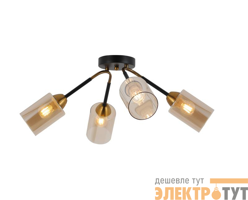 Люстра Liberta 60Вт E27х4 IP20 Freya FR4014PL-04BBZ