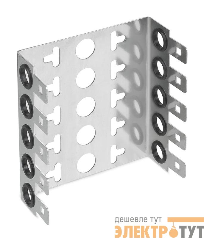 Рама (монтажный хомут) FW-50 глубиной 50мм для крепления 5-и плинтов типа Krone Cabeus 7240c
