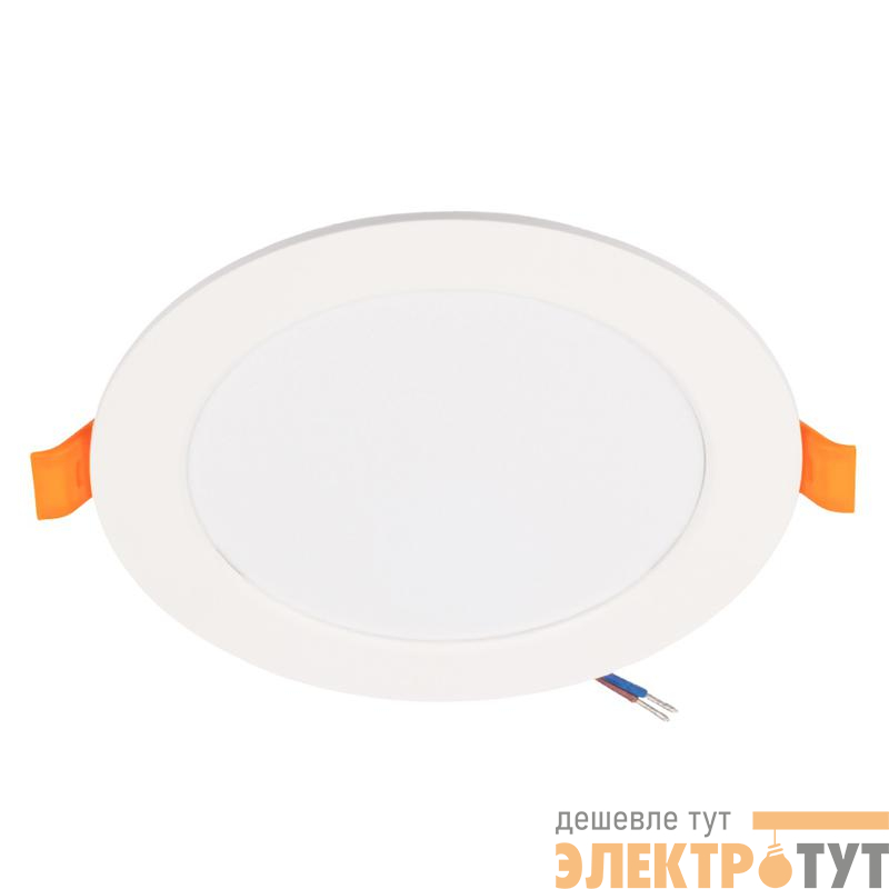 Светильник светодиодный PLED DL7 10Вт 6500К IP54 850лм WH встраив. бел. Pro JazzWay 5069046