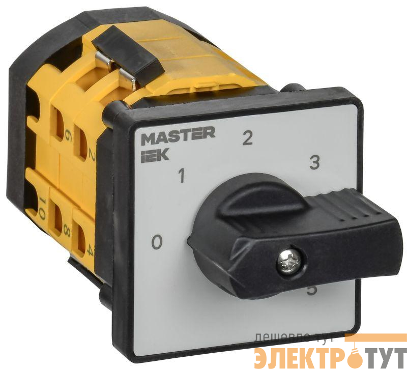 Переключатель кулачковый 10А (сх. 110) стандартная рукоятка IEK MI-CS10-010-110