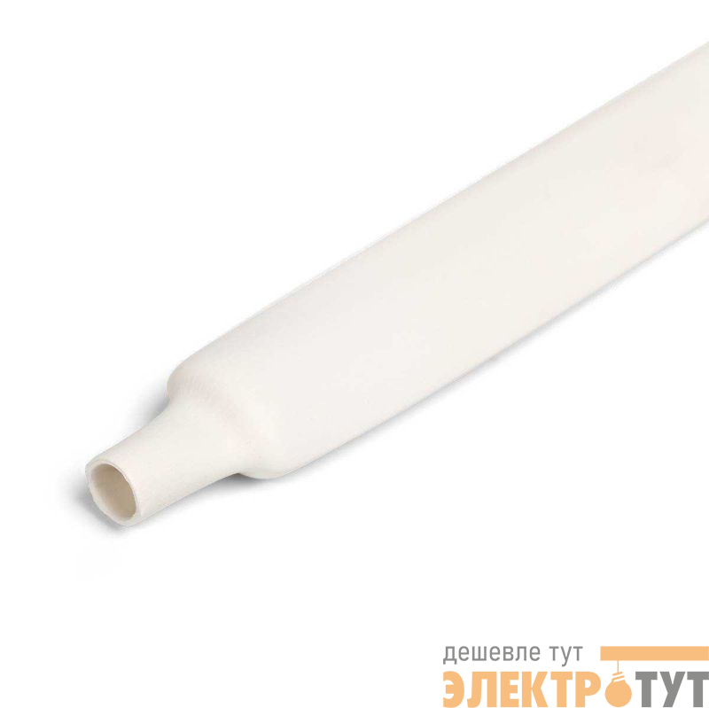 Трубка термоусадочная ТУТнг-LS-6/3 бел. (уп.100м) КВТ 102210