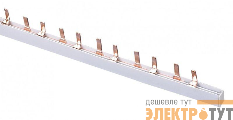 Шина соединительная типа PIN (штырь) 2п до 63А ШС-101 DEKraft 32031DEK